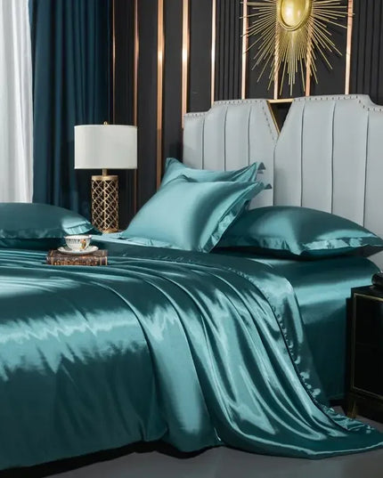 Luxury nordic silk (3piece) bedding set