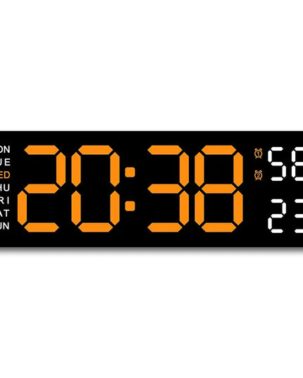 Large Digital Wall Clock USB Powered (9 inch)