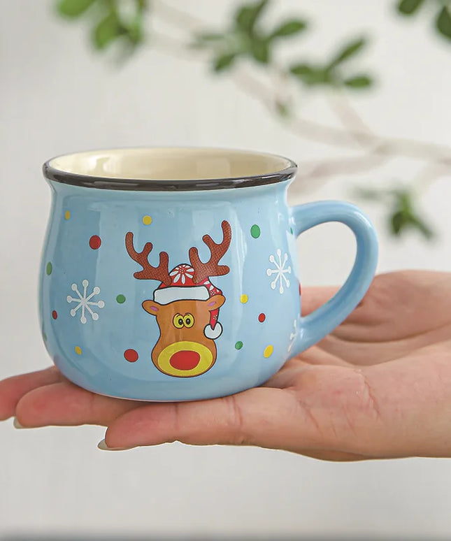 150ML Ceramic christmas cup