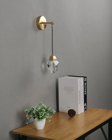 Luxury gold modern G9 wall lamp