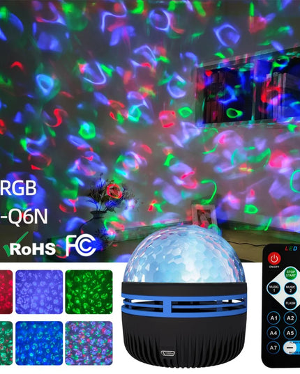 LED Starry sky Northern light’s theme projector with remote control