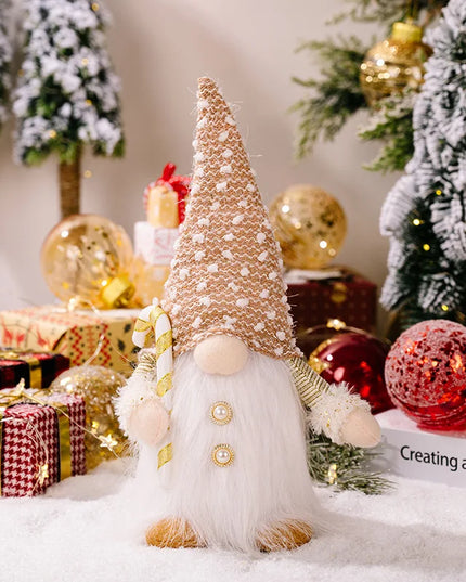 Glowing gnome christmas decoration’s