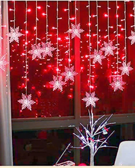 3.2M Christmas snowflake curtain indoor LED light’s (300w)