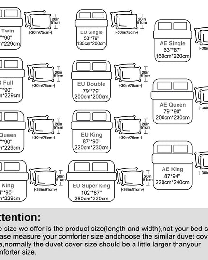 Queen comfort 3Piece bedding set
