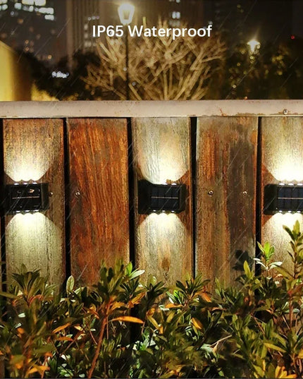 Solar LED light, Outdoor wall lamp (waterproof)