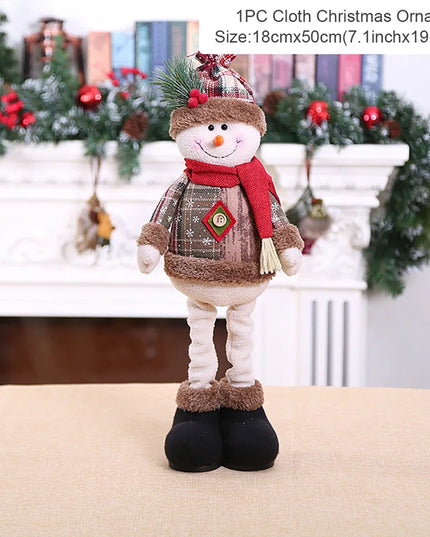 Christmas santa doll Christmas decoration for home