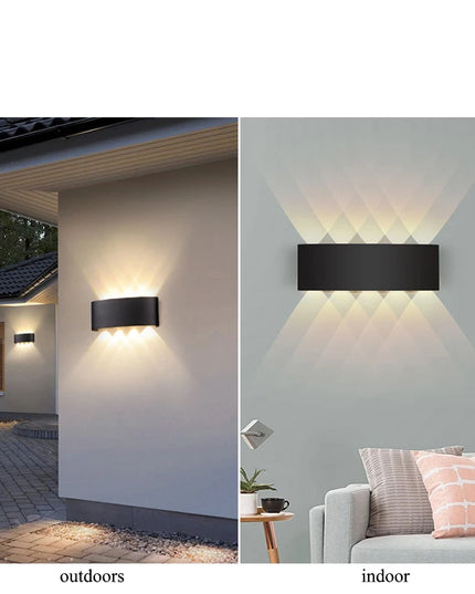 Up & down LED wall Lamp, waterproof