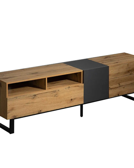 Big Modern TV stand for with double storage space