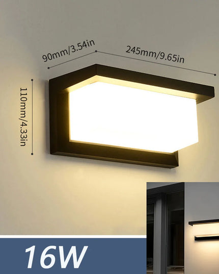 LED 30W Outdoor waterproof wall light