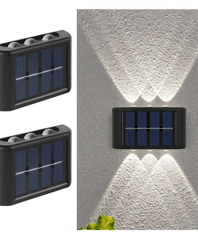 Solar LED light, Outdoor wall lamp (waterproof)