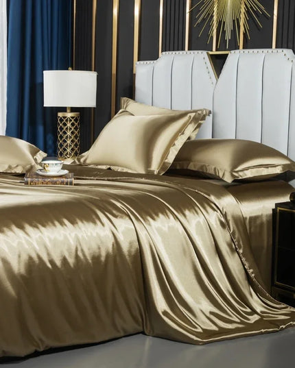 Luxury nordic silk (3piece) bedding set