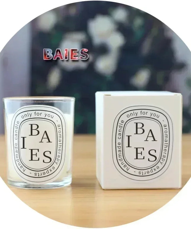 Romantic transparent scented fragrance Candle (2pcs)