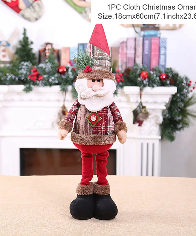 Christmas santa doll Christmas decoration for home