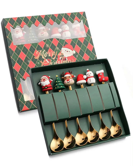 Christmas children’s themed stainless steel Cutlery Set