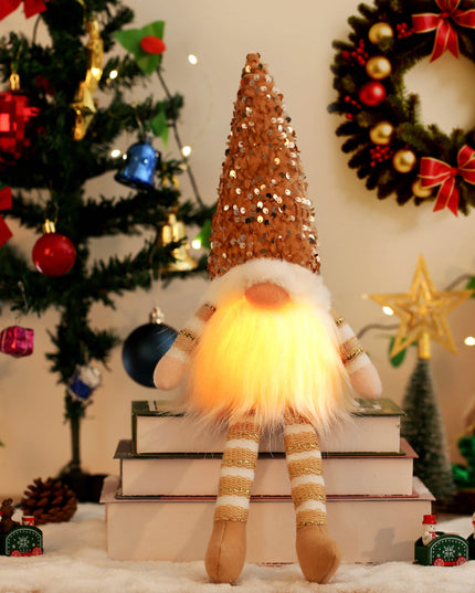 Glowing gnome christmas decoration’s