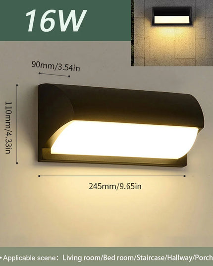 LED 30W Outdoor waterproof wall light