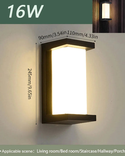 LED 30W Outdoor waterproof wall light