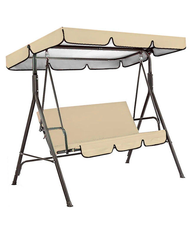 Garden chair with patio swing cover Set (Waterproof)