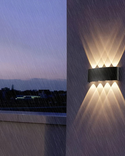Up & down LED wall Lamp, waterproof