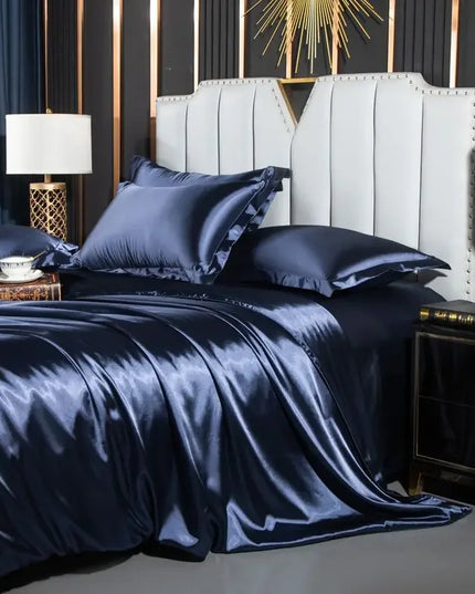 Luxury nordic silk (3piece) bedding set