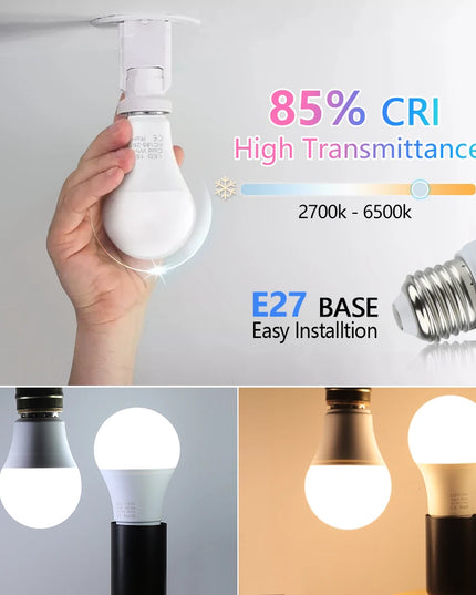 4pcs/ E27 LED bulb lamps AC 220V