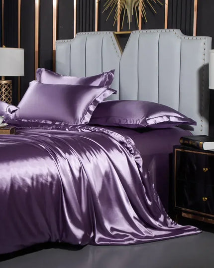 Luxury nordic silk (3piece) bedding set