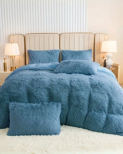 3-Piece Luxurious plush duvet cover set