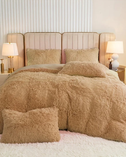 3-Piece Luxurious plush duvet cover set