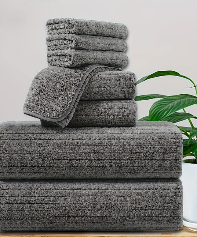 A set of (two) super comfy bath towels
