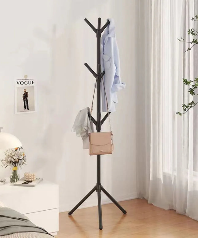 Clothes, coats and hats vertical tree storage rack