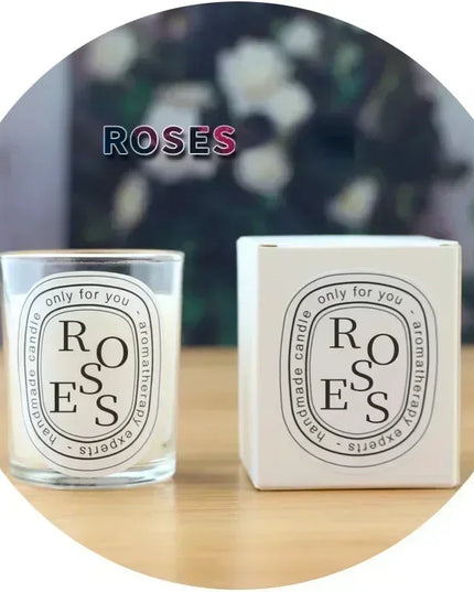 Romantic transparent scented fragrance Candle (2pcs)
