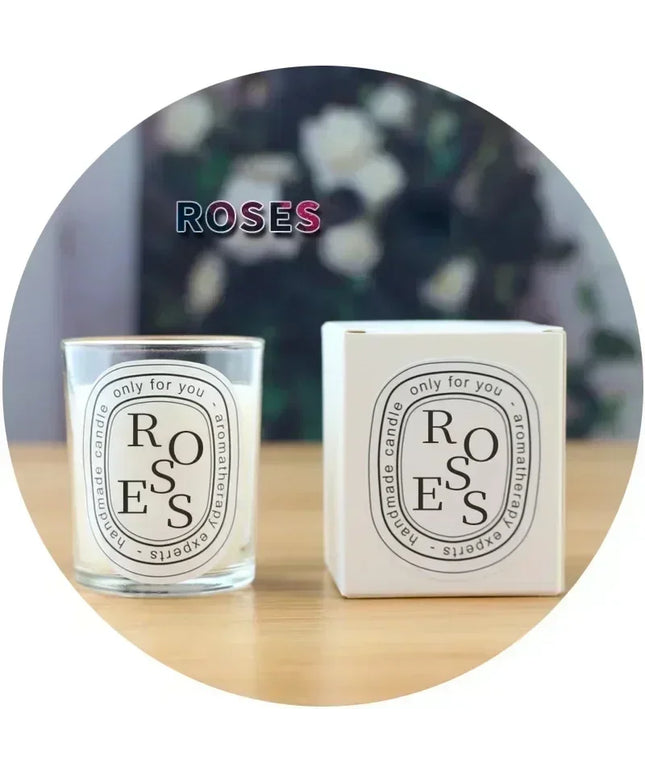 Romantic transparent scented fragrance Candle (2pcs)