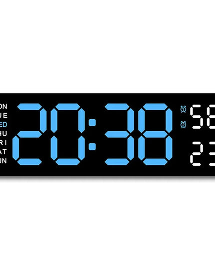 Large Digital Wall Clock USB Powered (9 inch)