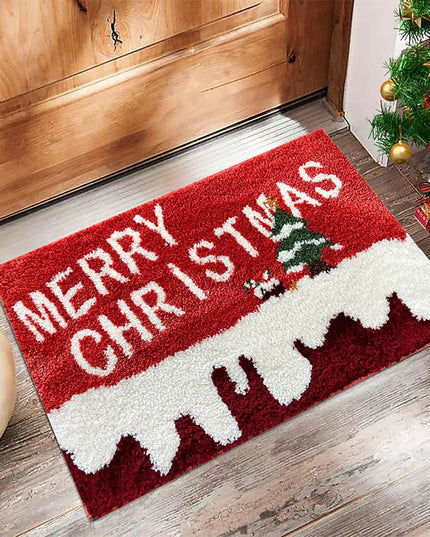 Christmas door mat