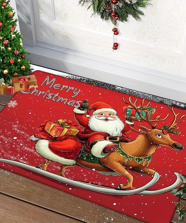 Christmas door mat