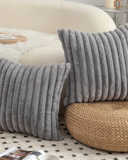 1pc  Plush Decorative,throw pillow cover