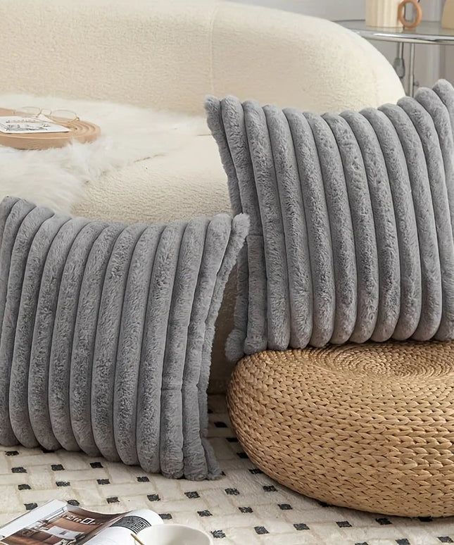 1pc  Plush Decorative,throw pillow cover