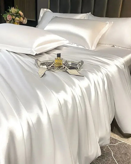 Luxury nordic silk (3piece) bedding set