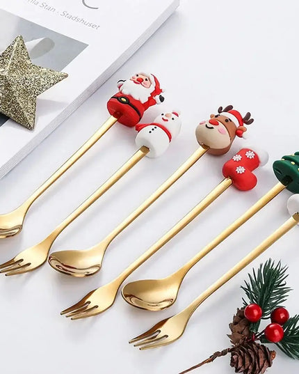 Christmas children’s themed stainless steel Cutlery Set
