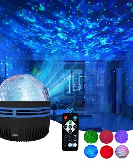 LED Starry sky Northern light’s theme projector with remote control