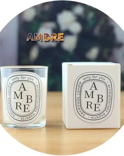 Romantic transparent scented fragrance Candle (2pcs)