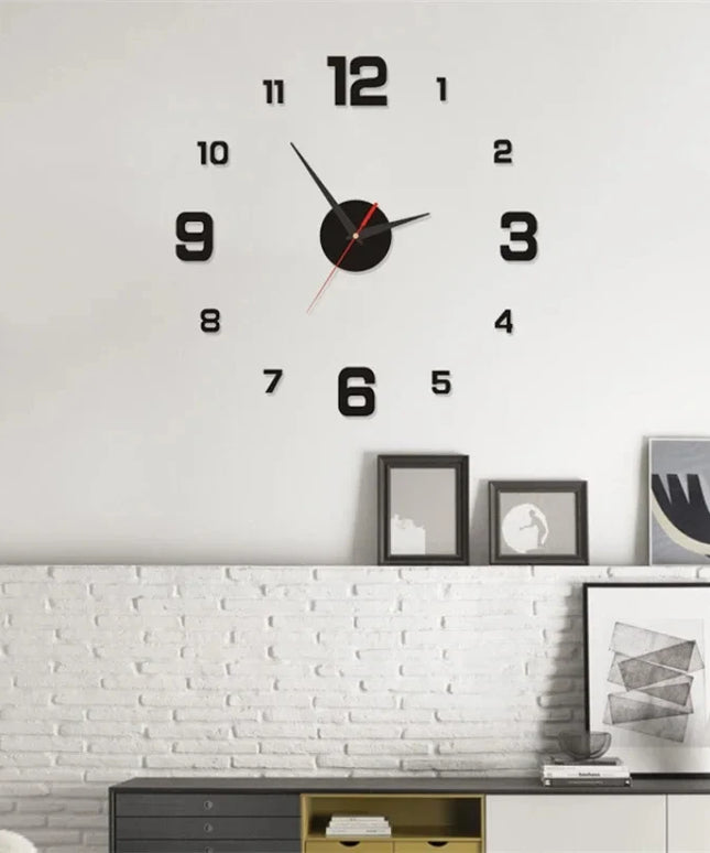 Creative glowing clock