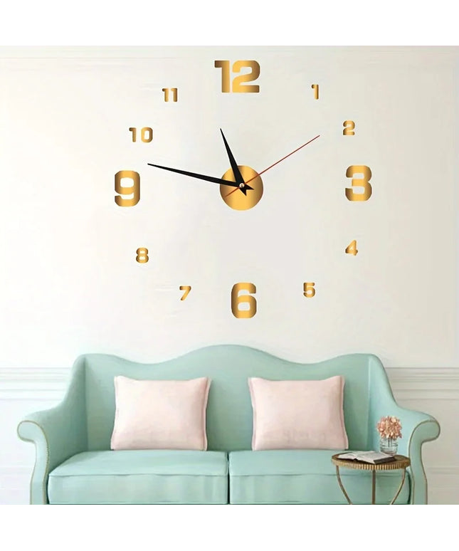 Creative glowing clock