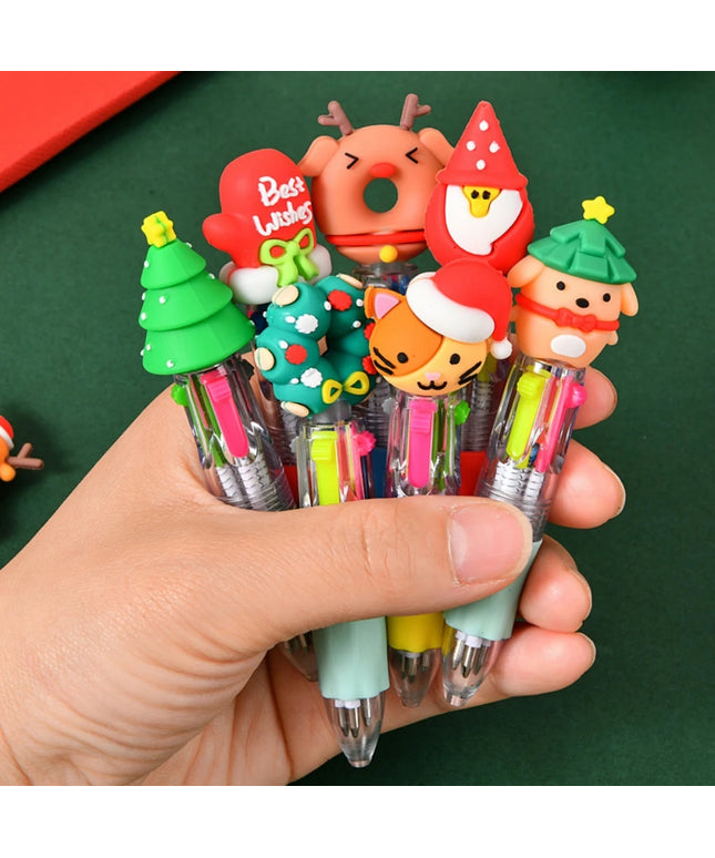 5pcs christmas theme pens
