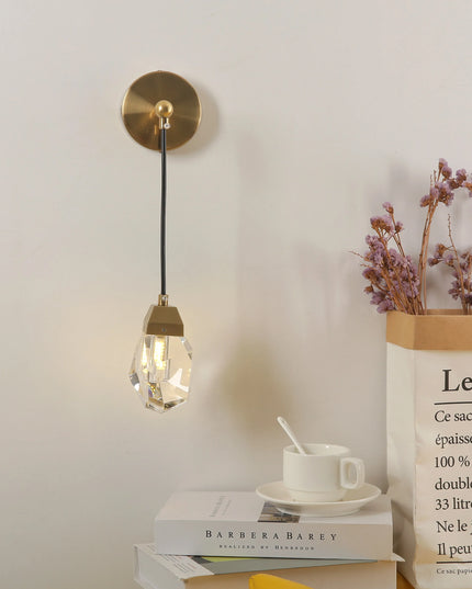 Luxury gold modern G9 wall lamp