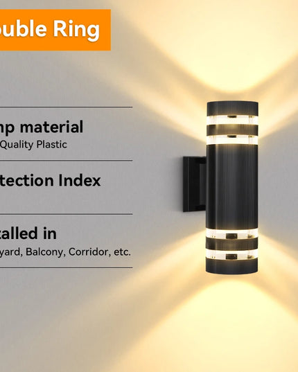 LED E27 waterproof outdoor wall lights