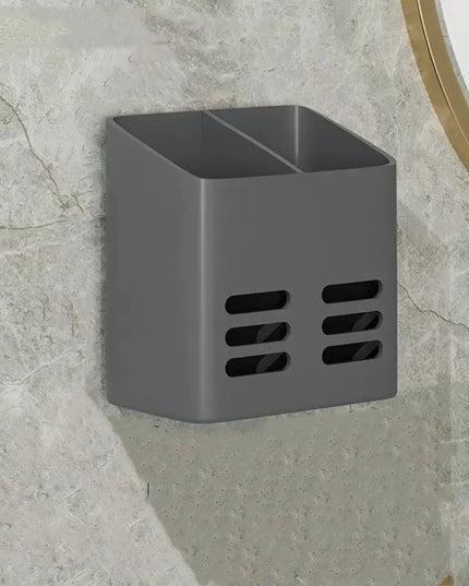 Bathroom wall shelf storage organizer