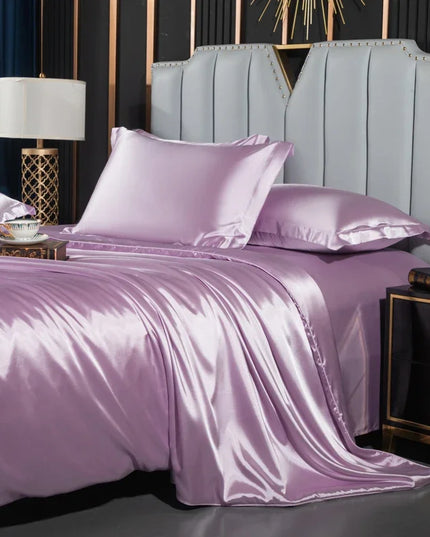 Luxury nordic silk (3piece) bedding set