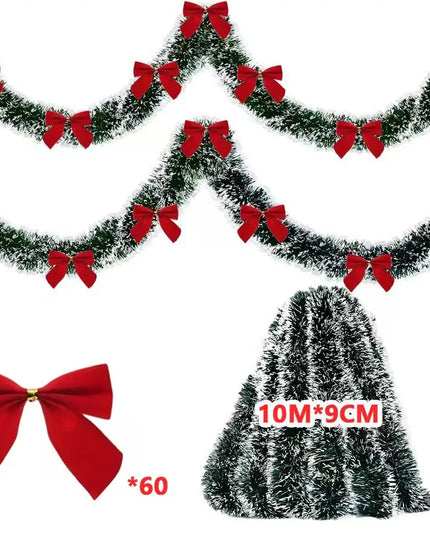 Christmas tinsel ribbons 6M/10M length
