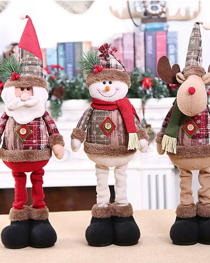 Christmas santa doll Christmas decoration for home